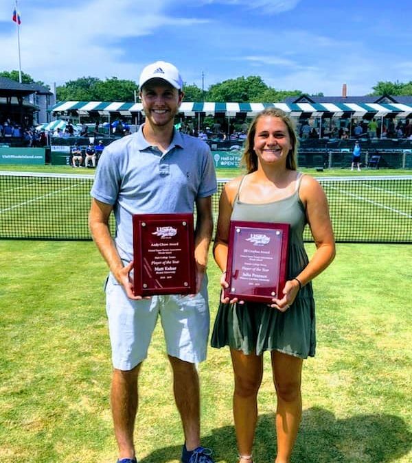 USTA Rhode Island’s 2018-2019 Tennis Players of the Year Announced